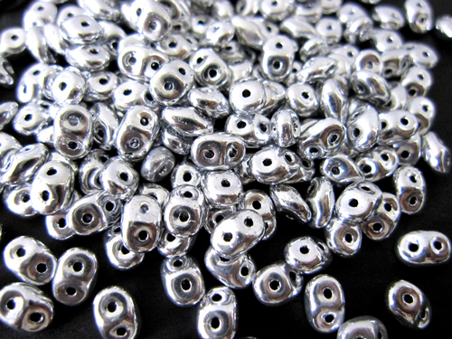スーパーデュオビーズ　2.5x5mm （フルラブラドール）