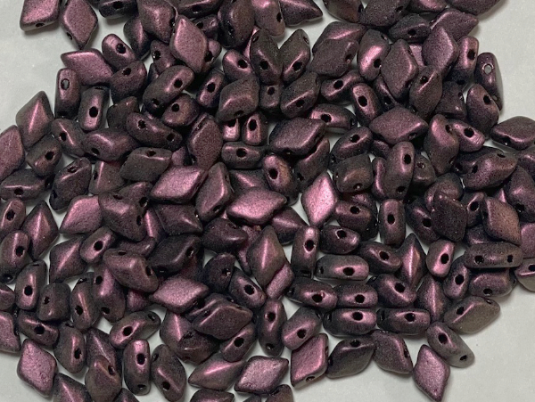 GEMDUO ジェムデュオ　8x5mm (プラム ポリクローム）