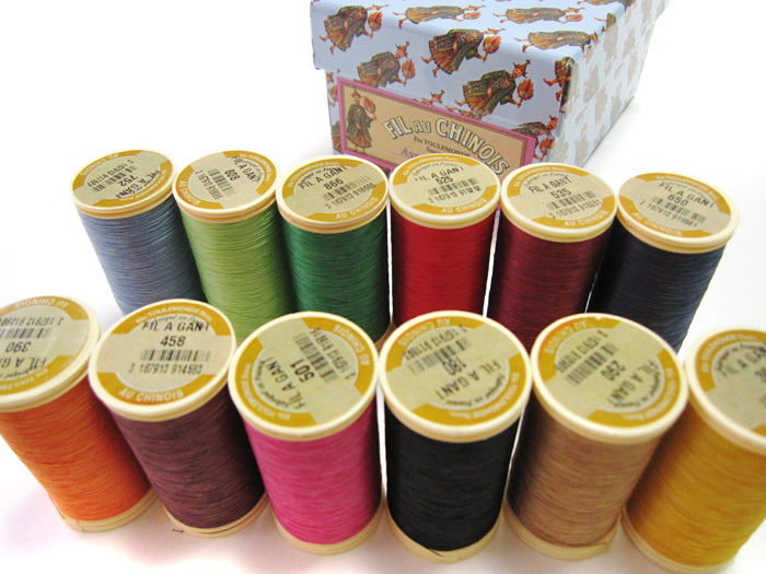 ★オートクチュール刺繍糸フィラガン12色アソートNo.4　化粧箱付き