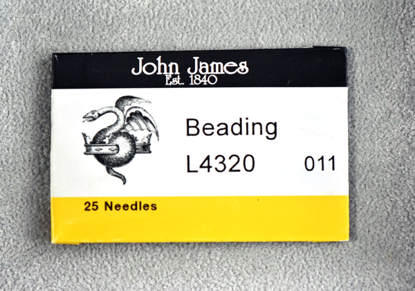 ジョンジェイムス・ビーズ針（長針） 11号