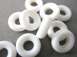 グラスリング 9mm（チョークホワイト）