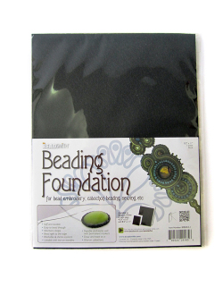 ビーディングファンデーション（約21.5ｘ28cm） ブラック　