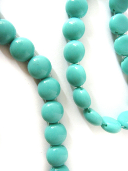 ２ホール CANDY 8mm （グリーンターコイズ）　