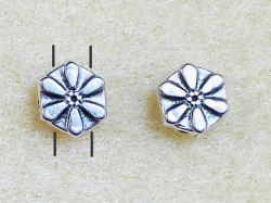 Stelidia (ハニカムビーズ用パーツ）　アンティークシルバー