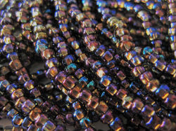 ブラックダイアモンドC/L AB（8/0） チェコ製 （糸通し約３M）