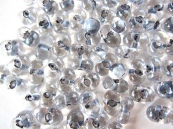 ファルファーレビーズ　3.2x6.5mm　グレーライン