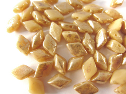 GEMDUO ジェムデュオ　8x5mm （ゴールドスプラッシュ アイボリー）