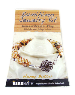 Kumihimo jewelry Kit（Honey Butter)