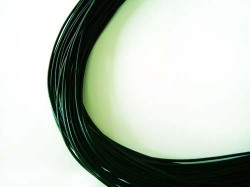 ヨーロッパ製レザーコードΦ2mm（ブラック）