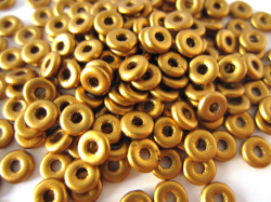 オービーズ　3.8x1mm（ブラスゴールド）