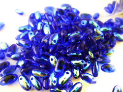 Rizoビーズ 2.5x6mm サファイアAB 約22g/ケース