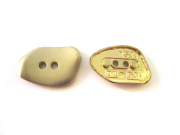 ドイツ製ボタン（ダルゴールド　フルメタル）