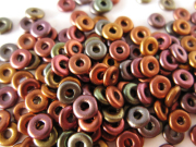 オービーズ　3.8x1mm （パープルアイリスゴールド）