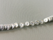 【糸通しスパンコール】 ソレイユ 4mm　メタリックシルバー