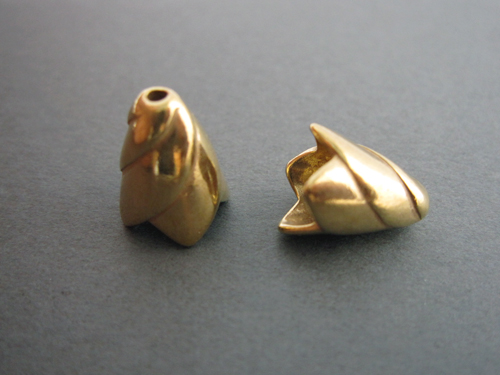 コーン形　13mm　ゴールド