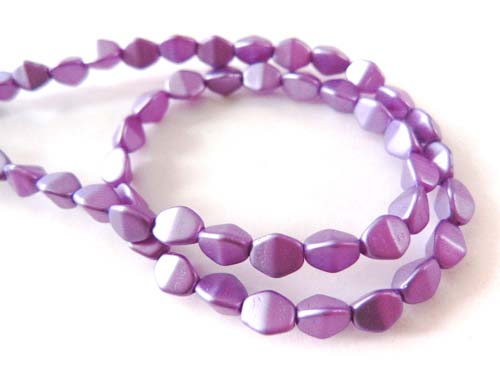 ピンチビーズ 5mm  パステル ライラック