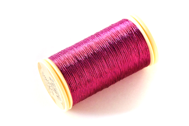 オートクチュール刺繍糸 メタリック （#235） フューシャ