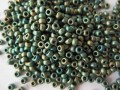 11/0 丸小ビーズ MIYUKI ＃2008（マット ブロンズグリーンAB）