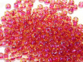トパーズ/レッドパープルライン(広島ビーズ#978)　1.9mm丸小