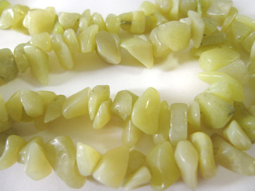 オリーブジェイド　さざれ　約86～90ｃｍ（34～36インチ）