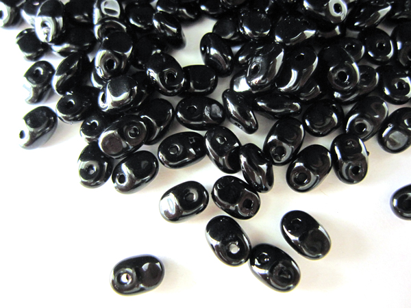 スーパーウノビーズ　2.5x5mm （ジェット）