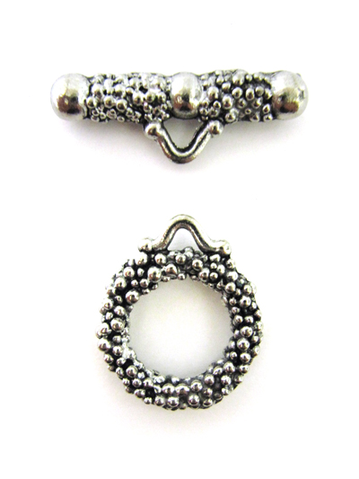 トグル（つぶつぶ）アンティークピューター