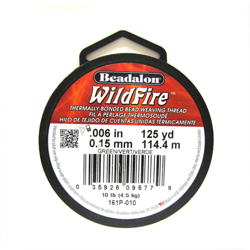 ワイルドファイア―（グリーン）　10LB/0.15ｍｍ　125ｙｄ