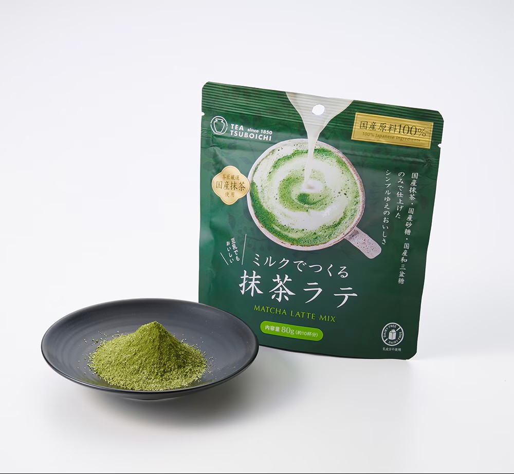 【つぼ市製茶本舗】ミルクでつくる抹茶ラテ