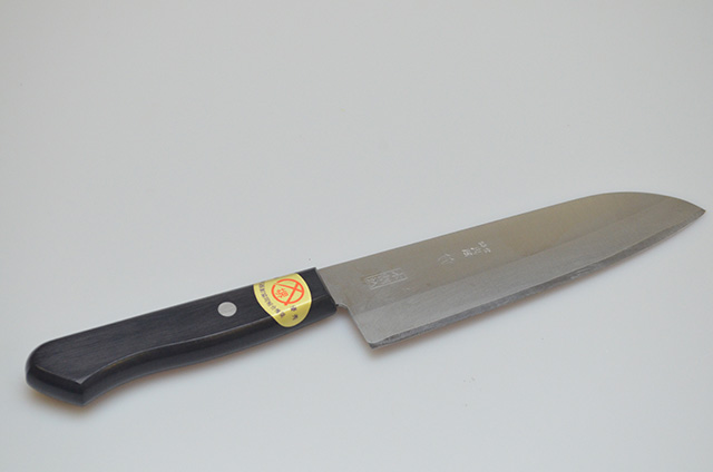 【牧田商店】C29　忠勝作　ホーム型鋼割込包丁　 165mm