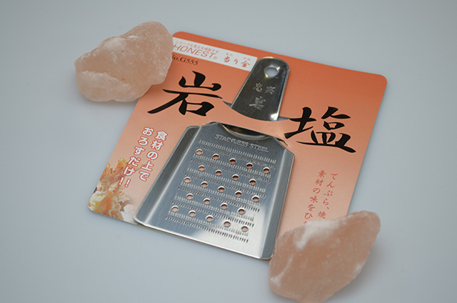 【牧田商店】岩塩おろし　ステンレス