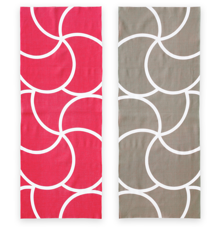 sakai kitchen 〈堺キッチン〉【竹野染工】hirali手ぬぐい　梅ふふむ