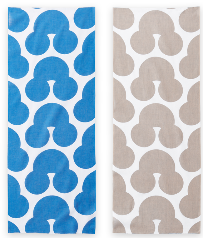 sakai kitchen〈堺キッチン〉【竹野染工】hirali 手ぬぐい 冬凪