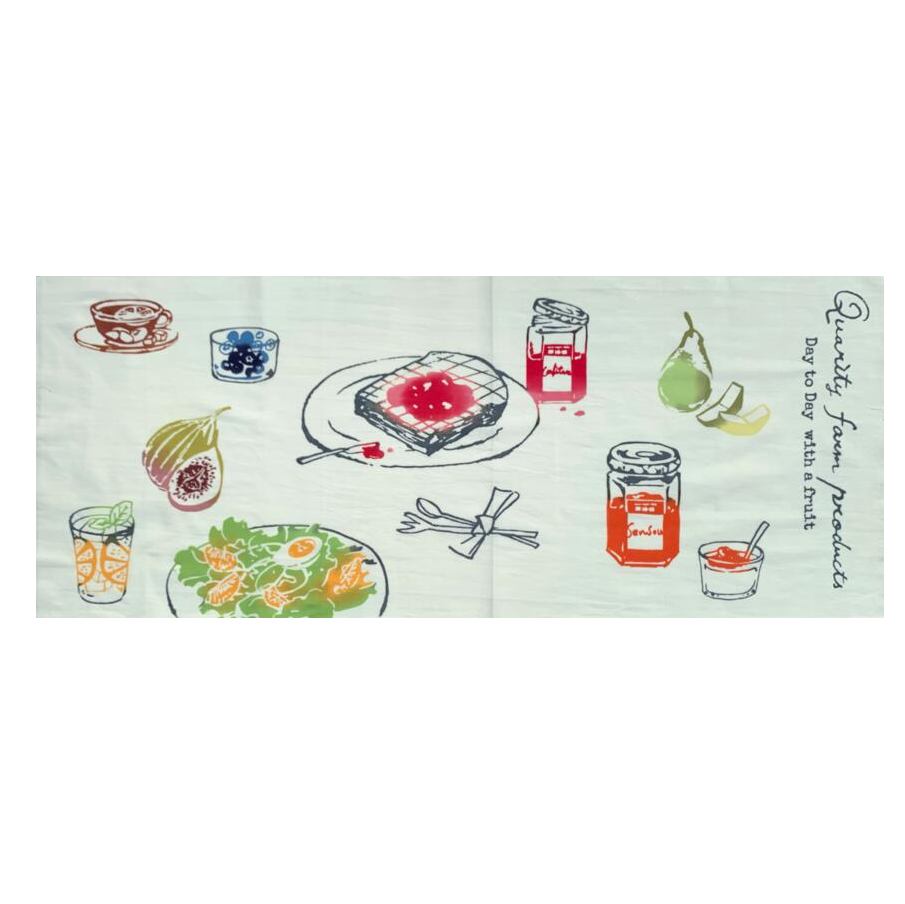 【千総】手ぬぐい～くだもののある暮らし