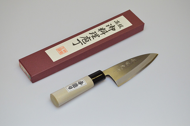 1429 堺高級打包丁 泉源兼光作 特選品 包丁 240mm