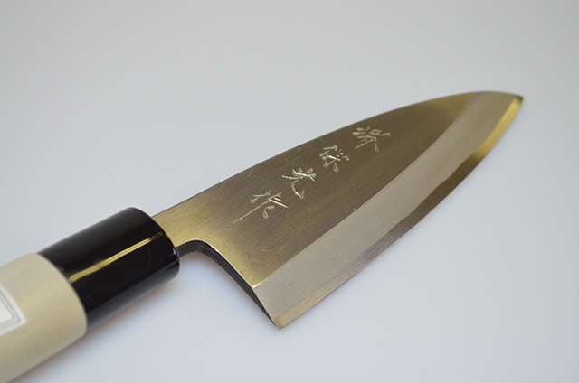 堺末広 鎌形 薄刃 青鋼 特別作 和包丁 包丁 堺末広 鎌形 薄刃 青鋼 特別作 和包丁 包丁 美品｜堺末広