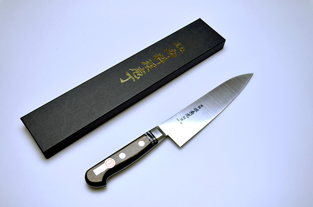 【村田刃物】49　菊虎別作　牛刀　180mm　MV鋼