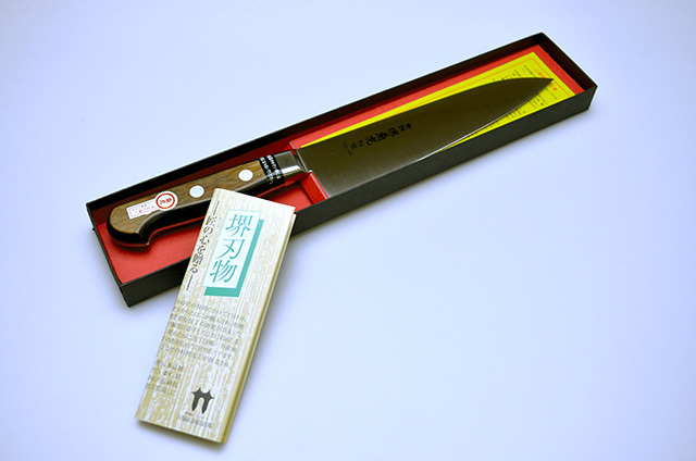 源　菊虎　日本鋼本鍛錬　牛刀　尺 村田刃物】菊虎 別作 牛刀 180mm,鋼包丁,堺包丁ステンレス,村田