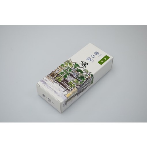 堺線香工業協同組合】香の街 堺 6種セット木箱入,堺線香