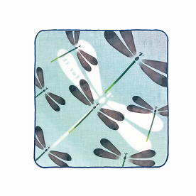 【左海壷人】ダブルガーゼハンカチ　Go for it!