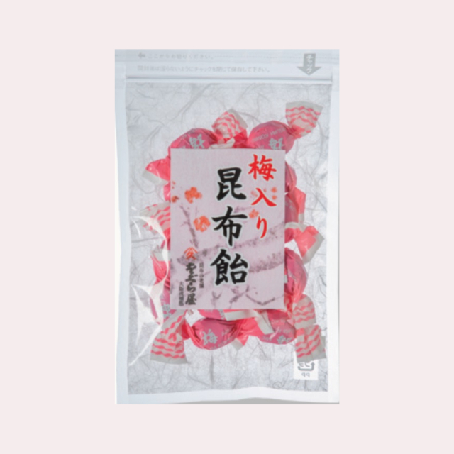 【小倉屋】梅入り昆布飴