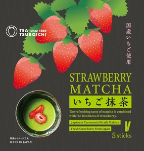 【つぼ市製茶本舗】いちご抹茶