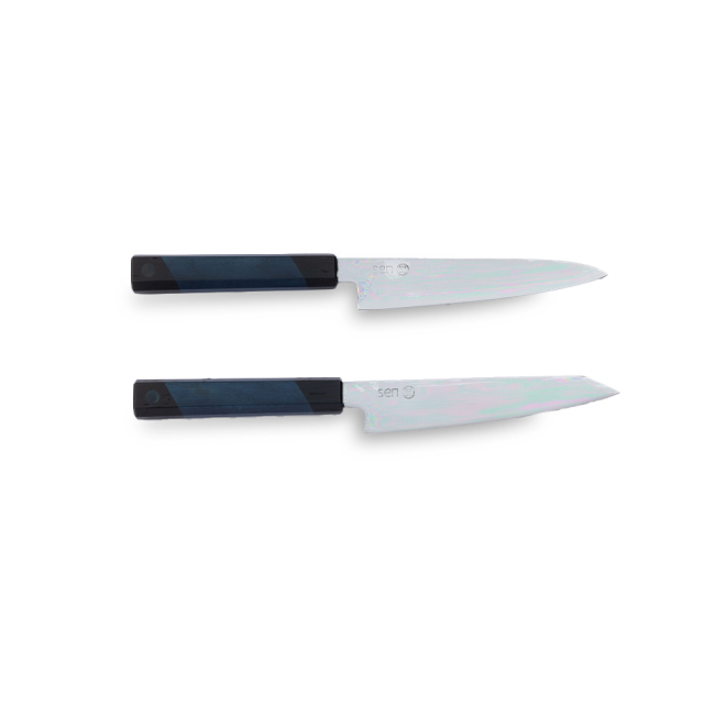 sakai kitchen＜堺キッチン＞【高橋楠】sen　閃　和ペティナイフ・切付ペティナイフ150ｍｍ鏡面　