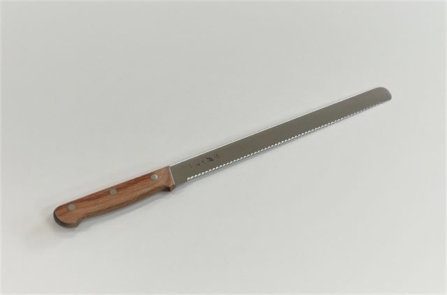 馬場刃物製作所】F1 SAKAI ICHIJI 808 パン切包丁 250mm,鋼包丁