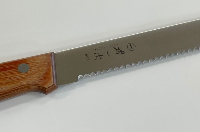 馬場刃物製作所】F1 SAKAI ICHIJI 808 パン切包丁 250mm,鋼包丁