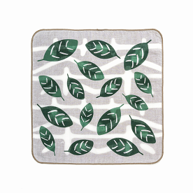 【左海壷人】注染ダブルガーゼハンカチ 茶茶茶