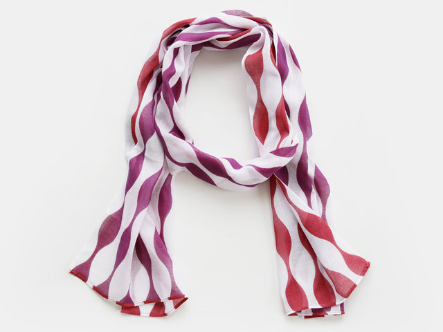 【竹野染工】ガーゼストール　秋の水