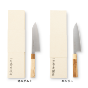 sakai kitchen〈堺キッチン〉【高橋楠】INOX 和三徳 間伐材八角柄 170mm