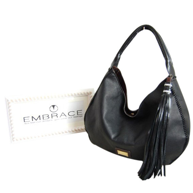 EMBRACE(エンブレイス)カーフレザー　ハンドメイドバッグ　EB-7313