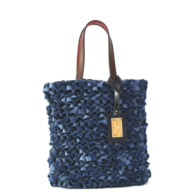 embrace(エンブレイス) 手編み レザーニッティング ミニトートBag EB-7518