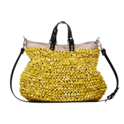 EMBRACE エンブレイス　ハラコハンドパッチ　トートバッグ 2WAYバッグ